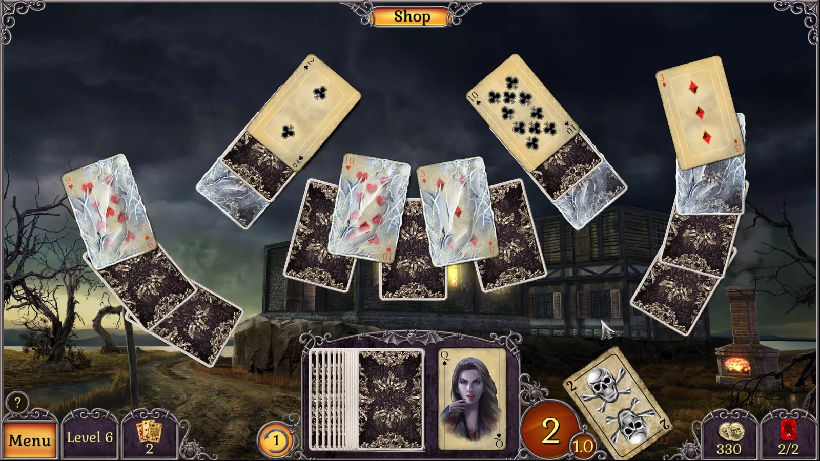 《宝石配对：暮色纸牌 Jewel Match Twilight Solitaire》Switch英文版NSP下载
