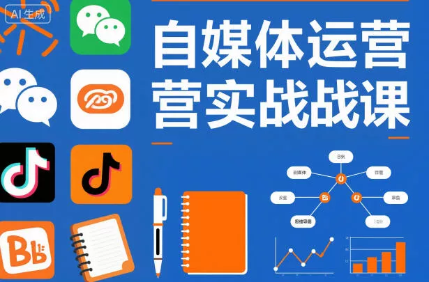 自媒体运营实战课，掌握一套系统的自媒体运营底层方法论，成为优秀的内容创作者 - 项目资源网