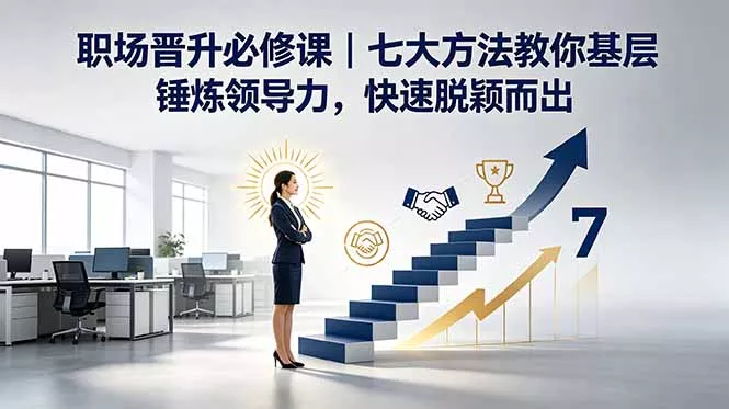 付费文章：职场晋升必修课｜七大方法教你基层锤炼领导力，快速脱颖而出 - 项目资源网