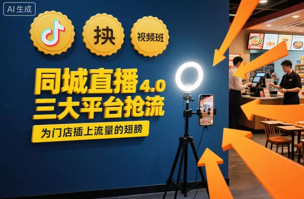同城直播实操班4.0，三大平台抢流，为门店插上流量的翅膀 - 项目资源网