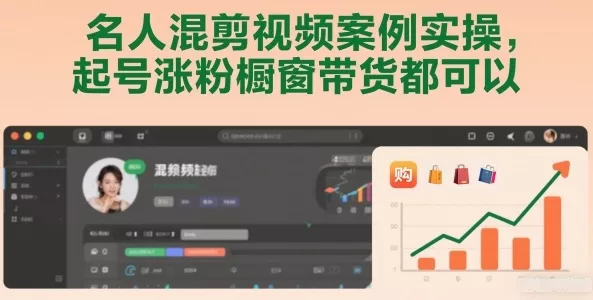 名人混剪视频案例实操,起号涨粉橱窗带货都可以 名人混剪视频案例实操,起号涨粉橱窗带货都可以