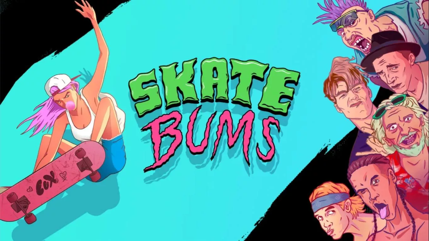 【美版】滑板废人 .Skate Bums 中文 【美版】滑板废人 .Skate Bums 中文