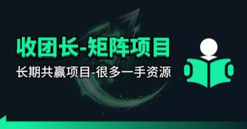 【团长合作】视频矩阵项目_招发手矩阵+剪辑师，共赢项目【揭秘】 - 项目资源网