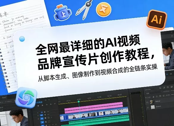 全网最详细的AI视频品牌宣传片创作教程，从脚本生成、图像制作到视频合成的全链条实操 - 项目资源网