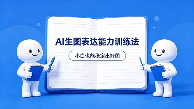 AI生图不是做漂亮图，而是表达能力。这套方法让小白也能稳定出好图 - 项目资源网