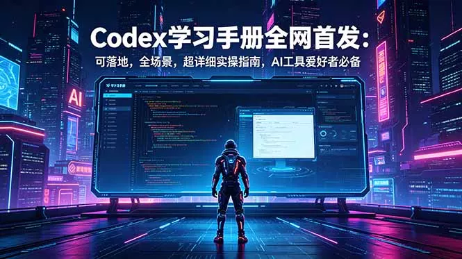 Codex学习手册全网首发：可落地，全场景，超详细实操指南，AI工具爱好者必备 - 项目资源网