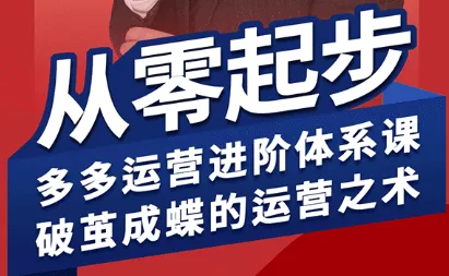 海神·拼多多运营进阶系统课(更新9月) - 项目资源网