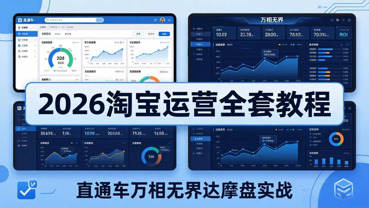 2026淘宝运营全套教程(更新5月3日 - 项目资源网