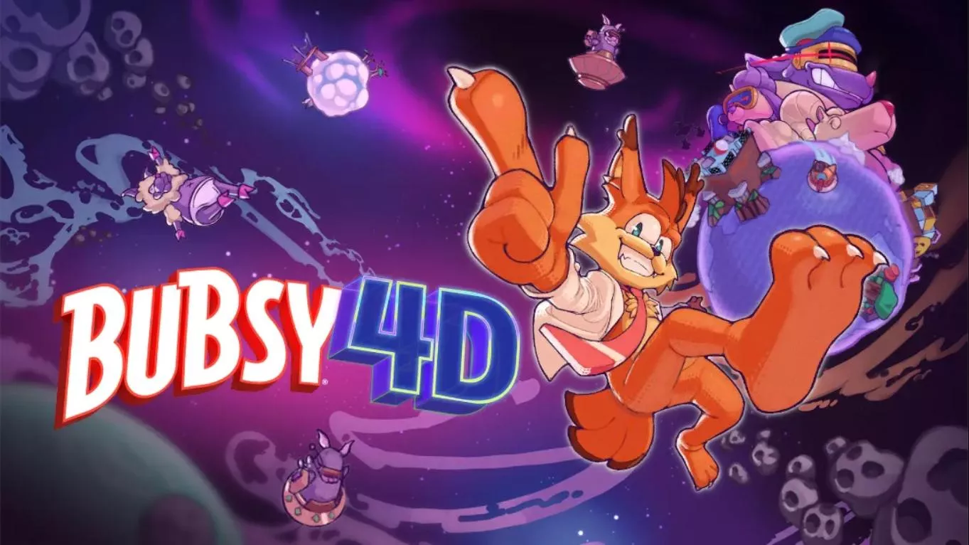 【美版】大笨猫4D .Bubsy 4D 中文