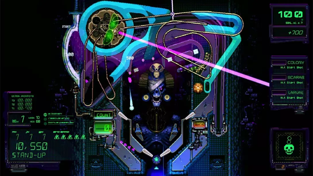【美版】异种弹珠台 敌对弹球行动 .XENOTILT HOSTILE PINBALL ACTION 中文 【美版】异种弹珠台 敌对弹球行动 .XENOTILT HOSTILE PINBALL ACTION 中文