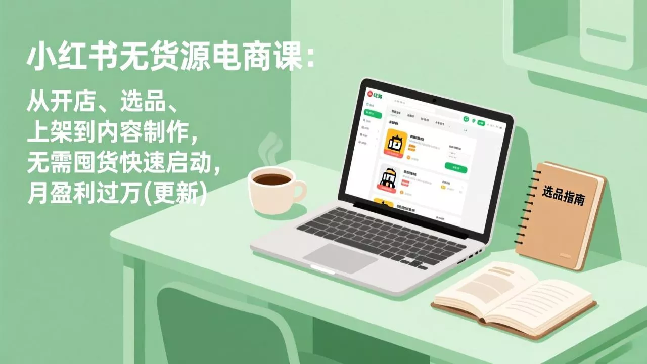 小红书无货源电商课(4月20更新 小红书无货源电商课(4月20更新