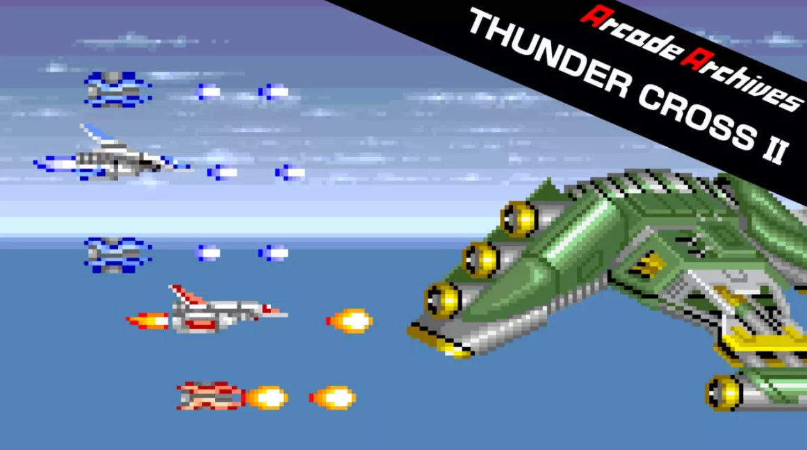 《街机档案馆：雷霆战机2 Arcade Archives THUNDER CROSS II》Switch英文版NSP下载 - 项目资源网