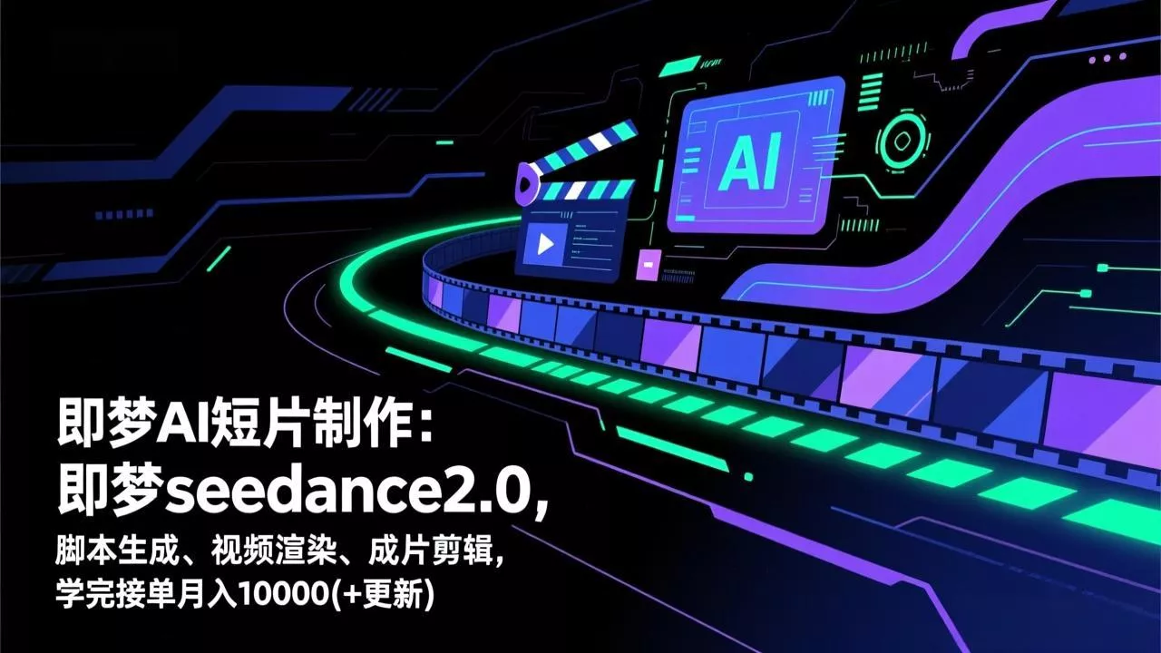 即梦AI短片制作(更新 - 项目资源网