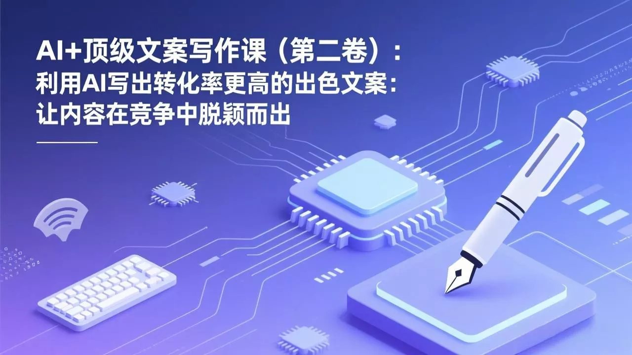 AI+顶级文案写作课(第二卷 - 项目资源网