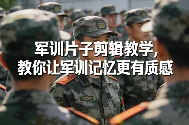 军训片子剪辑教学，教你让军训记忆更有质感 - 项目资源网