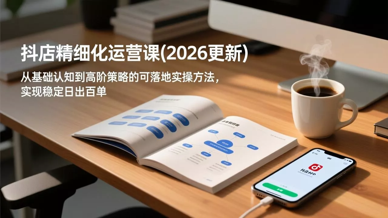 抖店精细化运营课(2026更新 抖店精细化运营课(2026更新
