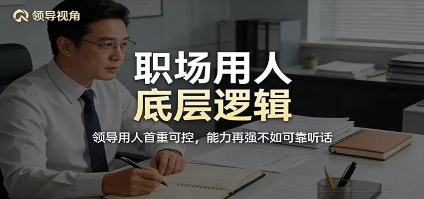 公众号付费文章:职场用人底层逻辑,领导用人首重可控,能力再强不如可靠听话 - 项目资源网