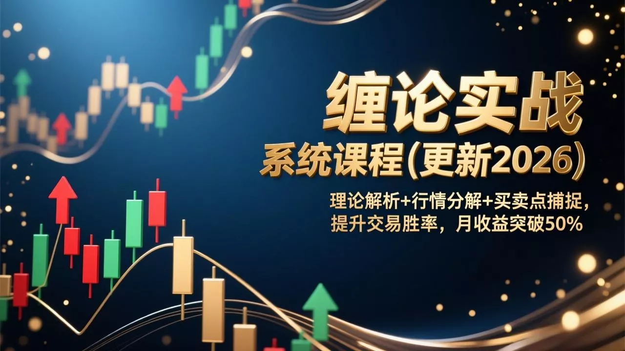 缠论实战系统课程(更新2026 - 项目资源网