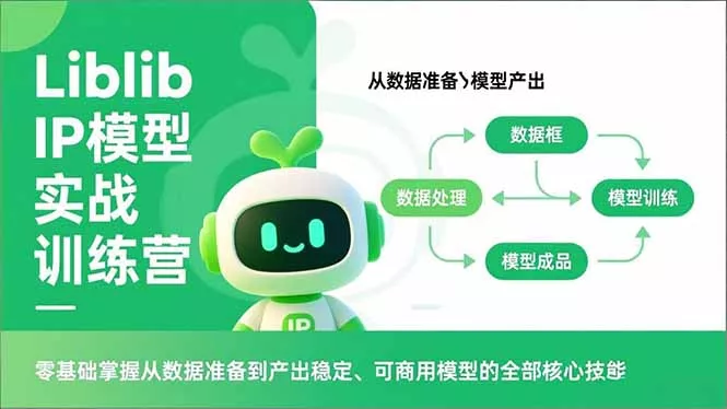 Liblib IP模型实战训练营，零基础掌握从数据准备到产出稳定、可商用模型的全部核心技能 - 项目资源网