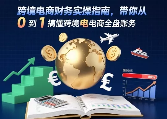 跨境电商财务实操指南，带你从0到1搞懂跨境电商全盘账务 - 项目资源网