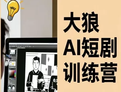 大狼AI短剧训练营-短剧课程(更新中)