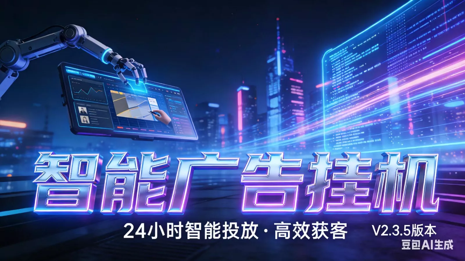 AI 广告云挂机 · 全域流量变现平台 AI 广告云挂机 · 全域流量变现平台
