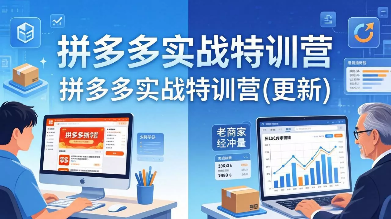 拼多多实战特训营(更新4月 拼多多实战特训营(更新4月